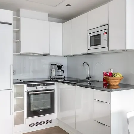 Tyylikaes Yksioe Aurajoen Rannalla Kera Autopaikan Turku